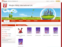 Tablet Screenshot of nbwelly.en.chinaningbo.com